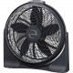 Lasko 20" Cyclone 4-Speed Fan with Remote Control - 20" Diameter - 4 Speed - Carrying Handle, Pivot, Timer - 23.2" Height x 6.8" Width - Black A20562
