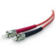 Belkin Fiber Optic Duplex Patch Cable - ST Male - ST Male - 6.56ft - Orange - TAA Compliance A2F20200-02M