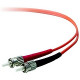Belkin Duplex Fiber Optic Patch Cable - ST Male - ST Male - 32.81ft - TAA Compliance A2F20200-10M