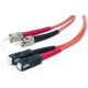 Belkin Fiber Optic Duplex Patch Cable - ST Male - SC Male - 6.56ft - Orange - TAA Compliance A2F20207-02M