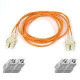 Belkin Duplex Fiber Optic Patch Cable - SC Male - SC Male - 9.84ft - TAA Compliance A2F20277-03M