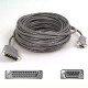 Belkin AT Serial Modem Cable - DB-9 Female Serial - DB-25 Male Serial - 100ft A2L088-100