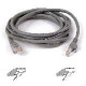 Belkin CAT5e Patch Cable - RJ-45 Male - RJ-45 Male - 7ft - Gray A3L791B07