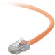 Belkin Cat5e Patch Cable - RJ-45 Male - RJ-45 Male - 15ft - Orange A3L791-15-ORG