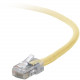 Belkin Cat5e Patch Cable - RJ-45 Male - RJ-45 Male - 12ft - Yellow A3L791-12-YLW