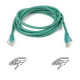 Belkin Cat5e Patch Cable - RJ-45 Male Network - RJ-45 Male Network - 3ft - Green A3L791-03-GRN-S