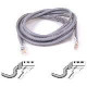 Belkin Cat. 5E STP Patch Cable - RJ-45 Male - RJ-45 Male - 3ft - TAA Compliance A3L791-03-H