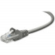 Belkin Cat5e Network Cable - RJ-45 Male Network - RJ-45 Male Network - 100ft - Gray A3L791-100