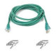 Belkin Cat5e Patch Cable - RJ-45 Male Network - RJ-45 Male Network - 4ft - Green - TAA Compliance A3L791-04-GRN