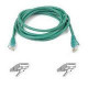 Belkin Cat5e Patch Cable - RJ-45 Male Network - RJ-45 Male Network - 5ft - Green - TAA Compliance A3L791-05-GRN-S