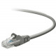 Belkin Cat5e Network Cable - RJ-45 Male Network - RJ-45 Male Network - 6ft - Gray A3L791-06