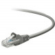 Belkin Cat. 5E UTP Patch Cable - RJ-45 Male - RJ-45 Male - 9ft - Gray A3L791-09