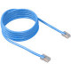 Belkin Cat.5e UTP Patch Cable - RJ-45 Male Network - RJ-45 Male Network - 7ft - Blue A3L791-07BLU-50