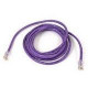 Belkin Cat. 5e Network Patch Cable - RJ-45 Male - RJ-45 Male - 8.86ft - Purple - TAA Compliance A3L791-09-PUR