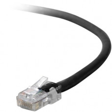 Belkin Cat5e Patch Cable - RJ-45 Male - RJ-45 Male - 15ft - Black - TAA Compliance A3L791-15-BLK