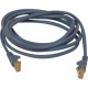 Belkin Cat5e Network Cable - RJ-45 Male Network - RJ-45 Male Network - 10ft - Blue - TAA Compliance A3L791-10-BLU-S