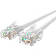 Belkin Cat5e Patch Cable - RJ-45 Male Network - RJ-45 Male Network - 10ft - White A3L791-10-WHT