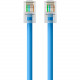 Belkin Cat5e Patch Cable - RJ-45 Male Network - RJ-45 Male Network - 100ft - Blue - TAA Compliance A3L791-100-BLU