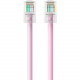 Belkin Cat. 5E UTP Patch Cable - RJ-45 Male - RJ-45 Male - 15ft - Pink A3L791-15-PNK