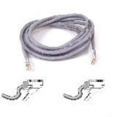 Belkin Cat. 5E UTP Patch Cable - RJ-45 Male - RJ-45 Male - 300ft - Gray A3L791-300-S