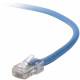 Belkin Cat. 5E UTP Patch Cable - RJ-45 Male - RJ-45 Male - 5ft - Blue A3L791-05-BLU