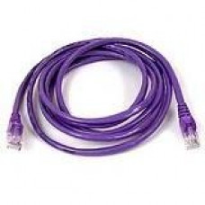 Belkin Cat5e Patch Cable - RJ-45 Male - RJ-45 Male - 20ft - Purple - TAA Compliance A3L791-20-PUR-S