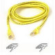 Belkin Cat5e Patch Cable - RJ-45 Male Network - RJ-45 Male Network - 20ft - Yellow - TAA Compliance A3L791-20-YLW-S