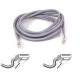 Belkin Cat5e Patch Cable - RJ-45 Male Network - RJ-45 Male Network - 25ft - Gray A3L791-25-H