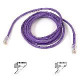 Belkin Cat5e Patch Cable - RJ-45 Male - RJ-45 Male - 25ft - Purple A3L791-25-PUR