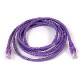 Belkin Cat. 5E UTP Patch Cable - RJ-45 Male - RJ-45 Male - 30ft - Purple A3L791-30-PUR