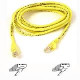 Belkin Cat. 5E UTP Patch Cable - RJ-45 Male - RJ-45 Male - 30ft - Yellow A3L791-30-YLW