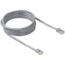 Belkin Cat.5e STP Patch Cable - RJ-45 Male Network - RJ-45 Male Network - 50ft - Gray A3L791-50-H-S