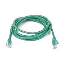 Belkin Cat. 5e Patch Cable - RJ-45 - RJ-45 - 14ft - TAA Compliance A3L791B14-GRN-S