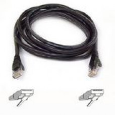 Belkin Cat6 Cable - RJ-45 Male - RJ-45 Male - 12" - Red A3L980-01-RED-S