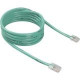 Belkin CAT6 Assembled Patch Cable RJ45M/RJ45M; 3 Green - 3 ft Category 6 Network Cable for Network Device - First End: 1 x RJ-45 Male Network - Second End: 1 x RJ-45 Male Network - Patch Cable - Gold Plated Contact - Green A3L980-03-GRN