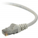 Belkin Cat. 6 UTP Patch Cable - RJ-45 Male - RJ-45 Male - 25ft - Gray - TAA Compliance A3L980B25-S