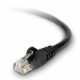 Belkin Cat. 6 Patch Cable - RJ-45 Male - RJ-45 Male - 5ft - Black - TAA Compliance A3L980-05-BLK-S