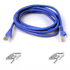 Belkin Cat. 6 UTP Patch Cable - RJ-45 Male - RJ-45 Male - 6ft - Blue - TAA Compliance A3L980-06-BLU-S