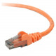 Belkin Cat.6 Patch Cable - RJ-45 Male - RJ-45 Male - 6ft - Orange A3L980-06-ORG-S