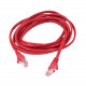 Belkin Cat.6 UTP Patch Cable - RJ-45 Male Network - RJ-45 Male Network - 6ft - Red A3L980-06-RED