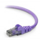 Belkin Cat.6 High Performance UTP Stranded Patch Cable - RJ-45 Male - RJ-45 Male - 8ft - Purple A3L980-08-PUR-S