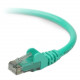 Belkin High Performance Cat. 6 UTP Network Patch Cable - RJ-45 Male - RJ-45 Male - 8.99ft - Green A3L980-09-GRN-S