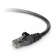 Belkin Cat. 6 UTP Patch Cable - RJ-45 Male - RJ-45 Male - 15ft - Black A3L980-15-BLK-S