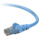 Belkin Cat.6 UTP Patch Network Cable - 15 ft Category 6 Network Cable for Network Device, Switch - First End: 1 x RJ-45 Male Network - Second End: 1 x RJ-45 Male Network - Patch Cable - Gold Plated Contact - Blue - TAA Compliance A3L980-15-BLU
