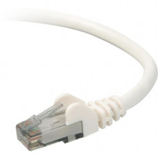 Belkin Cat. 6 UTP Patch Cable - RJ-45 Male - RJ-45 Male - 14ft - White - TAA Compliance A3L980-14-WHT-S