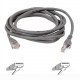 Belkin Cat6 UTP Patch Cable - RJ-45 Male - RJ-45 Male - 20ft - Gray - TAA Compliance A3L980-20-S