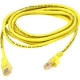 Belkin A3L980-25-YLW Cat.6 Patch Cable - 25 ft Category 6 Network Cable - First End: 1 x RJ-45 Male Network - Second End: 1 x RJ-45 Male Network - Patch Cable - Yellow A3L980-25-YLW