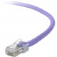 Belkin CAT6 Ethernet Patch Cable, RJ45, M/M A3L980-30-PUR - 30 ft Category 6 Network Cable for Network Device, Modem, Router, Notebook - First End: 1 x RJ-45 Male Network - Second End: 1 x RJ-45 Male Network - 128 MB/s - Patch Cable - Gold Plated Connecto
