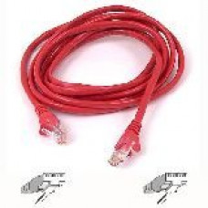 Belkin Cat. 6 UTP Patch Cable - RJ-45 Male - RJ-45 Male - 35ft - Red A3L980-35-RED-S