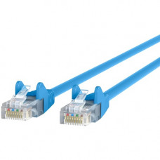 Belkin Cat6 Cable - RJ-45 Male - RJ-45 Male - 40ft - Blue - TAA Compliance A3L980-40-BLU-S